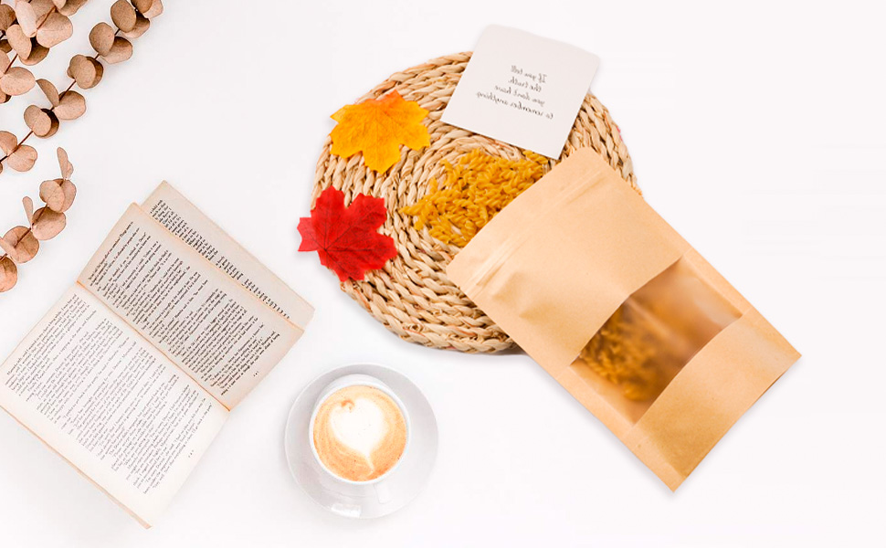 窓の切り抜きが食品用クラフト紙袋で人気があるのはなぜですか?