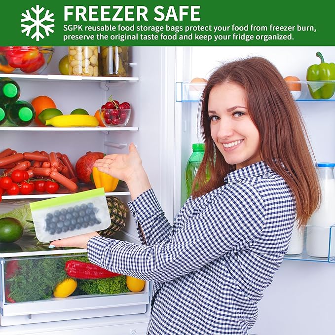 Quomodo sacculos freezer pro repono sorbitionibus?