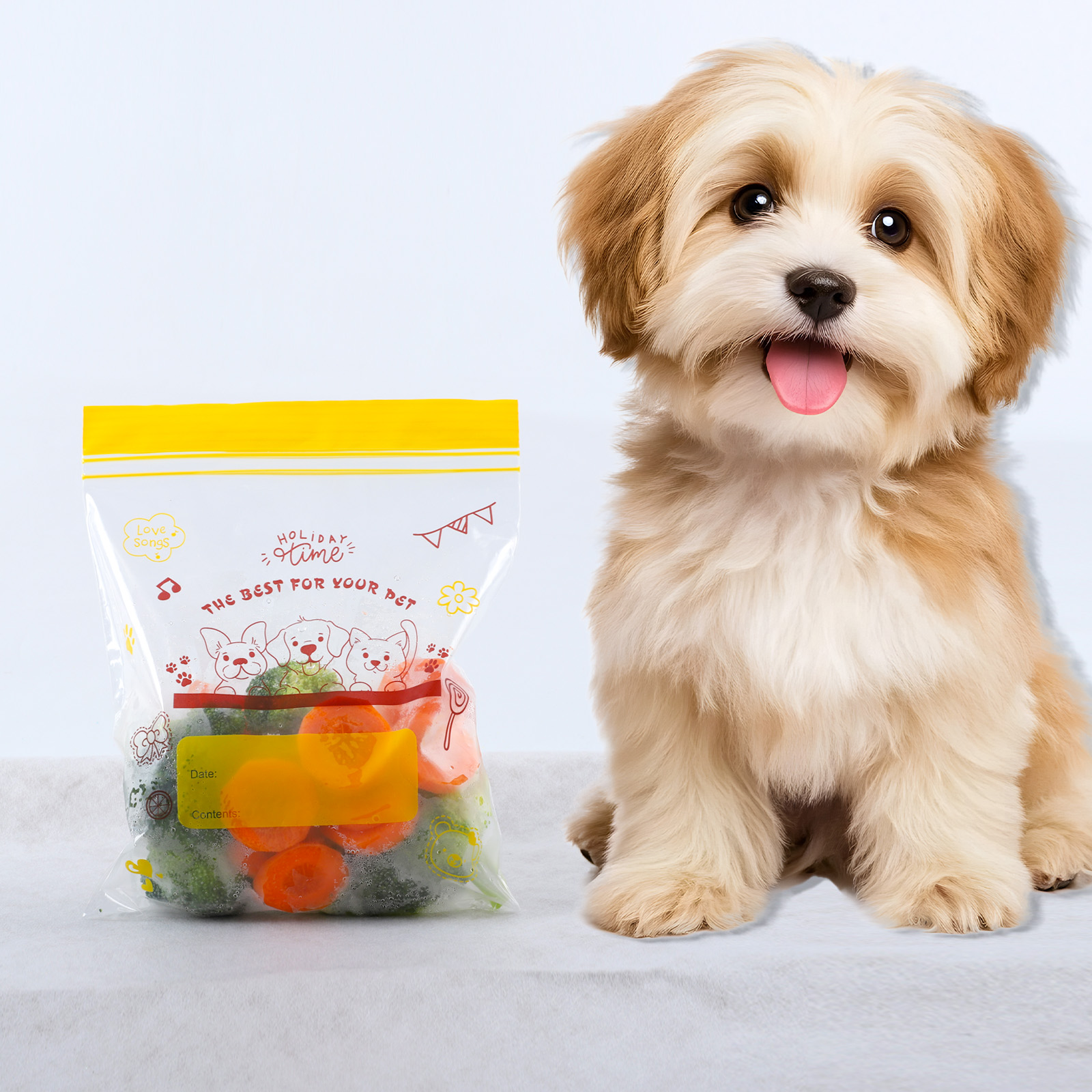 น่ารักมาก! ถุงเก็บอาหารสุนัขเหล่านี้คุ้มค่าอย่างยิ่งที่จะมี!