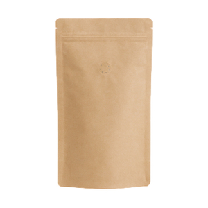 バルブとジッパー付きコーヒーバッグ